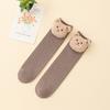 Calcetines para niños, niñas y adultos otoño e invierno algodón bebé tubo largo hasta la rodilla sin talón pierna recta calcetines al por mayor transfronterizo 5