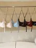 Bolso de axila texturizado transfronterizo para mujer, nuevo modelo 2026, bolso simple de media luna, bolso versátil para hombro y cruzado