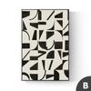 Pintura Decorativa Moderna de Luxo Leve para Entrada de Sala de Estar Arte Abstrata Preto e Branco Cinza Parede de Fundo Corredor Hall Pintura Vertical Pendurada