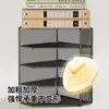 Estante para documentos, organizador de escritorio de oficina, estante para libros y archivos A4, soporte metálico para libros, estante de almacenamiento integrado multifuncional