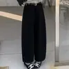 Pantalones de Lana de Pierna Ancha Elegantes de Nuevo Estilo Otoño/Invierno 2026 para Mujer Cintura Alta Cubren las Caderas Cortos Versátiles para el Trabajo Casual