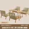 Sillón de cuero para una, dos o tres personas, adecuado para salas de estar, casas de huéspedes, hoteles, apartamentos de alquiler y espacios pequeños, con tejido de ratán