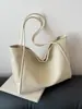 Bolsa de ombro para comércio exterior transfronteiriço para mulheres, novo modelo 2026, cor sólida, bolsa tote de grande capacidade, bolsa de trabalho estilosa e texturizada