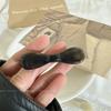 Chao tiene textura ¡Oh bien pequeño clip para el pelo lazos de acetato textura clip para el pelo roto clip para flequillo color clip de borde pequeño
