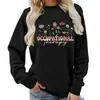 Tops con Cuello Redondo Estampados de Terapia Ocupacional Sudadera Suministro de Amazon Chaquetas de Otoño e Invierno