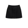 Falda Deportiva Casual de Moda Cintura con Cordón y Lazos Falda Línea A Ajustada Antitransparente Falda Corta Deportiva