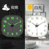 Relojes al por mayor para uso doméstico, Relojes luminosos de pared, Relojes de cuarzo para dormitorio y sala de estar, Relojes redondos, Relojes de pared de lujo ligero