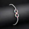 Pulsera de Moda Colorida de Circonita Estilo Vintage, Joyería Única de Nicho, Disponible para Dropshipping S8419
