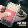 Nuevo Hot Sale de AliExpress Colorido Transparente Creativo Estuche para Cigarrillos 20 cigs Portátil para Hombres con Encendedor Anti-presión Humedad