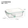Fiambrera de vidrio para estudiantes fiambrera sellada para el hogar crisper de grado alimenticio especial para horno microondas fiambrera separada para el trabajo
