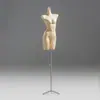 Mannequins de Meia-Corpo Masculino e Feminino para Exposição de Lingerie, Rack para Vitrine de Loja de Lingerie, Manequim, Rack para Exposição de Maiôs e Sutiãs, Modelo de Prateleira