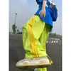 Pantalones de Verano Finos de Seda de Hielo para Hombre con Rayas Laterales, Pantalones Tácticos de Secado Rápido, Estilo Dopamina 2024