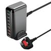 Cargador de Nitruro de Galio de 600W Puerto Único PD140W Adaptador de Nitruro de Galio Cargador PD Multipuerto de 268W