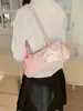 Nova Bolsa de Ombro Texturizada de Alta Qualidade para Outono/Inverno 2025, Simples e Estilosa para o Dia a Dia, Bolsa Baguete Papillon de Nicho