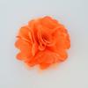 Exportação Hot Sale 5cm Cor Sólida Malha Sading Flores diy Acessórios para Cabelo Infantil Cocar Flor Corsage Sapatos e Chapéus Acessórios