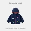 Chamarra Infantil Dudu para Otoño, Sudaderas con Forro de Felpa para Niñas, Ropa Elegante para Bebés, Ropa de Invierno para Niños, Ropa Infantil Nueva de Moda