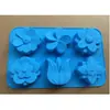 Forma de bolo mousse formato florzinha multi-camadas Yanying para exportação, forma de silicone para chocolate e fondant caseiro, utensílio de silicone para assar de grau alimentício