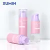 Material de Embalagem Cosmética Personalizado Xumin Frasco com Bomba 15ml Frasco a Vácuo de PP 30-50ml Engarrafamento Cosmético