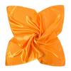 Pañuelo cuadrado grande de color sólido 90cm pañuelo casual malayo pañuelo de regalo de seda artificial chal monocromático pañuelo barato al por mayor