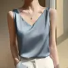 Top de tirantes cruzados de moda y fresco 2025 para mujer, Nuevo estilo de verano, Camisola para mujer con cuello en V
