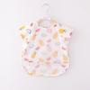 Babero de Alimentación para Bebé Delgado de Verano Reversible Bata Infantil de Verano Impermeable para Alimentación Anti-Suciedad Herramienta Mágica