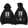 Rielles B Gira Mundial 2025 Sudadera con Capucha Estrella Nueva Manga Larga Invierno para Hombre/Mujer Sudadera con Capucha Moda Hip-Hop