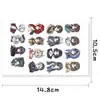 48 hojas de pegatinas de transferencia impermeables de avatares dibujados a mano con los personajes de dibujos animados del Grupo de Acción Súper Natural, incluyendo a Xiao Yao y Ling Li Li