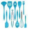 Amazon Conjunto de Utensílios de Cozinha de Silicone Tudo Incluído com 10 Peças Ferramentas Antiaderentes para Cozinhar e Assar
