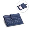 Portatarjetas Tejido para Mujer Compacto Portátil Portatarjetas Tarjetero para Hombre Antidesmagnetización Tarjeta de Licencia de Conducir Monedero Refinado
