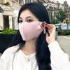 Mascarilla Cálida Tridimensional Nueva Mascarilla Cálida de Terciopelo a Prueba de Frío para Ciclismo de Otoño e Invierno Orificio de Ventilación Rostro Engrosado Pequeña Mascarilla a Prueba de Frío