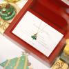 Collar con diseño original de árbol de Navidad de ensueño de plata esterlina de BaOBAo, joyería de lujo para mujer, regalo de Navidad de alta gama.
