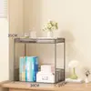 Estantería de almacenamiento con ruedas de múltiples niveles, estantería de almacenamiento de escritorio, estantería, estantería de almacenamiento de escritorio para dormitorio estudiantil, estantería de almacenamiento para escritorio de oficina