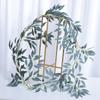 Flor artificial Folha de Salgueiro Rattan decoração de casamento Trepadeira planta verde folhas de eucalipto folhas de eucalipto transfronteiriço