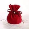 Bolsa de Dulces de Terciopelo para Boda Creativa de Gama Alta Caja de Empaque para Dulces de Boda China Bolsa de Tela Caja de Regalo de Acompañamiento para Boda