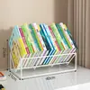 Estante de Livros Ilustrados para Bebês Caixa de Armazenamento de Livros Rack de Armazenamento de Mesa Na Mesa Cabeceira Janela de Canto