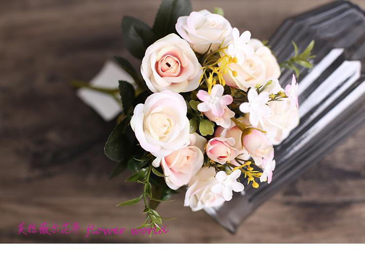 仿真婚礼现场绢花