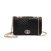 Bolso Pequeño para Mujer 2026 Nuevo de Moda Texturizado Cuadrado Pequeño Versátil de Hombro Único Bolso Cruzado de Cadena para Mujer de Nicho