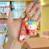 Nuevo Lazo Gato Kt Lindo Muñeco Sanrio Llavero Adorno Celebridad de Internet Bolsa Coche Colgante Pequeño Venta al por Mayor