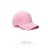 Boné de trabalho logo personalizado boné de aba reta versátil cor sólida simples topo profundo boné de beisebol com proteção solar masculino publicidade personalizado