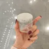 Garrafa de Armazenamento Doudou Dourada Alto Valor de Cor Encrustada com Diamantes Garrafa Vazia Portátil Grão Dourado Vidro Transparente Frasco de Armazenamento de Objetos Pequenos Mini