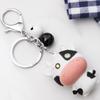 Conejo del Zodiaco Mentira Vaca Luminosa Funda para Teléfono Móvil Luminosa Bolso Cruzado Luminoso de Vaca Colgante para Mochila Llavero