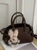 2026 Verano Nuevo Bolso de Hombro Sencillo de Color Sólido Estilo Coreano Bolso Cruzado Sencillo y a la Moda Bolso de Mano de Alta Calidad con Personalidad