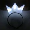 Brinquedos de barraca mais texto LOGO tiara emissora de luz tiara de coroa piscante tiara emissora de luz brinquedos emissores de luz atacado