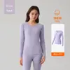 Ropa de Otoño y Pantalones Largos para Mujer, Ropa Interior de Algodón Puro, Suéteres Delgados de Algodón, Capa Base Cálida, Set de Ropa Interior Térmica para Pareja para Hombre
