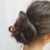 Celebridad de Internet ins Pinza Grande para Baño Agarre Cabello Estilo Sen Super Hada Pinza Cruzada para Cabello Tocado Parte Trasera Pinza para Cabello para Mujer