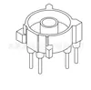 Base de Indutor de Base de Anel Magnético de 8,3mm Base BASE-017