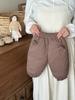 Pantalones de Plumas para Bebé 2026 Invierno Nuevo Estilo Pantalones para Bebé 90% Plumón de Pato Blanco Ropa de Abrigo Cálidos de Invierno Pantalones Largos Clase a