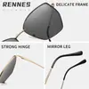 Gafas de Sol Metálicas Poligonales Nuevas Transfronterizas para Niños y Niñas Estilo Callejero Gafas de Sol para Proteger del Sol