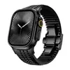 Adequado para Apple Watch Ultra3/2/1 Pulseira de Relógio Modificada Granada Verde Pulseira de Silicone de Alto Desempenho para Apple Watch
