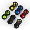 Alça colorida de descompressão Cubo de descompressão Fidget Pad brinquedos de alívio de ansiedade descompressão exclusivo transfronteiriço